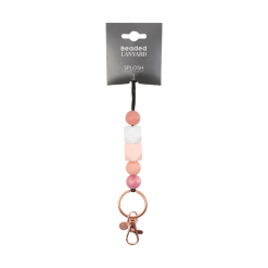 Teacher Sundae Beaded Lanyard