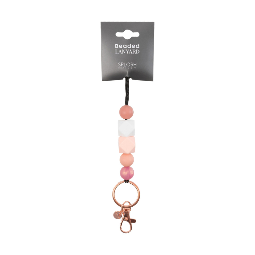 Teacher Sundae Beaded Lanyard