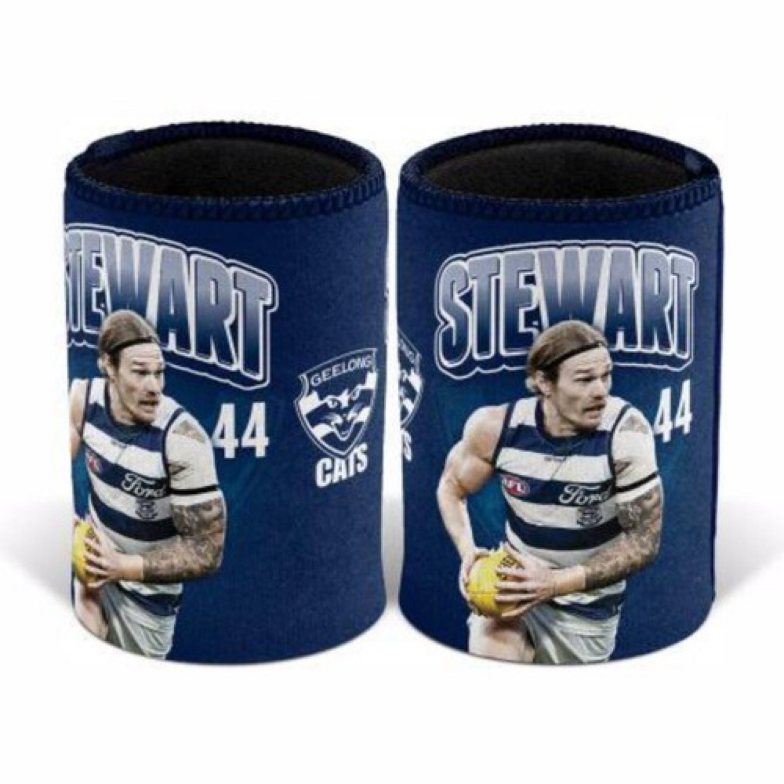 Geelong Cats Can Cooler Tom Stewart