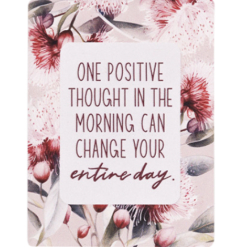 Native Blooms Positive Ceramic Magnet