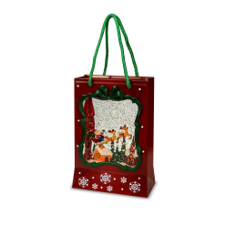 Light Up & Musical Swirling Glitter Bag