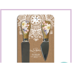 Native Bush Tea Cheese Knives