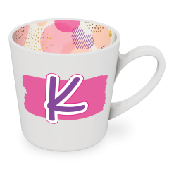 K motif mug female