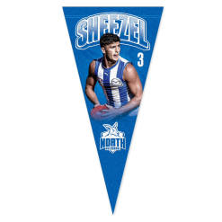 North Melbourne Player Pennant Sheezel