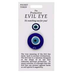The Protective EvilEye Blue Pocket Token