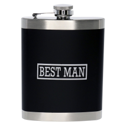 Hip Flask Best Man 7oz