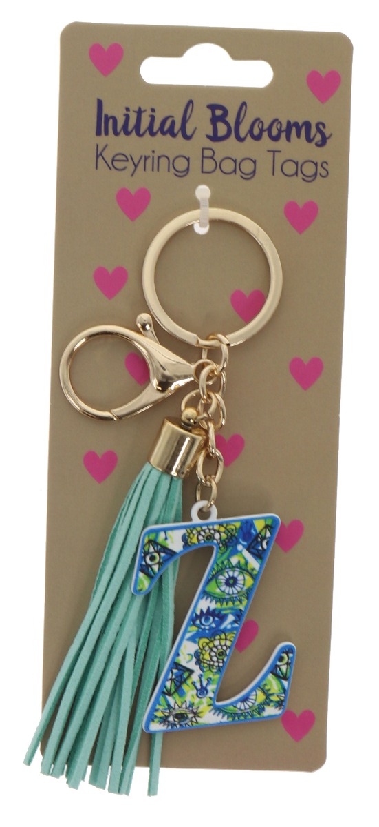 Z keyring bag tag