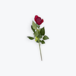 Siena Rose Bud Real Touch Red (60cmH)