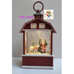 Rectangle Santa and Polar Gift Box Led Handbag