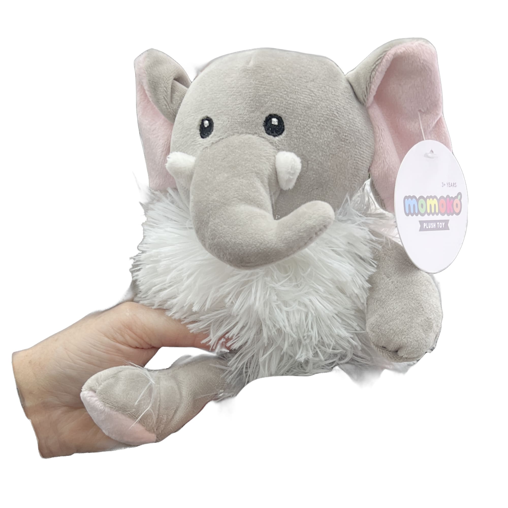 Plush Animal Sit 20cm Elephant