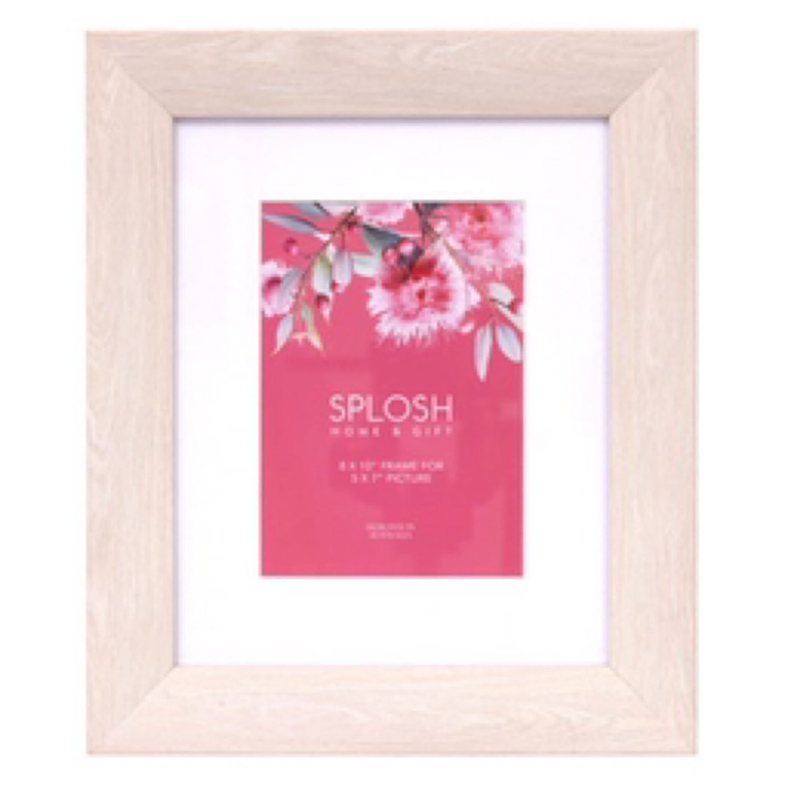 Native Blooms 5x7 Wooden Frame