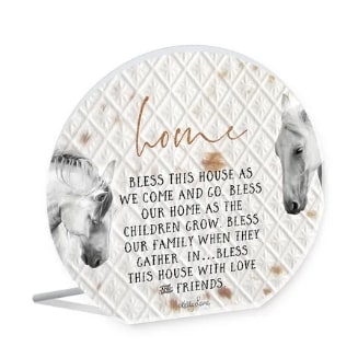 Soul Home Horse Sentiment Plaque