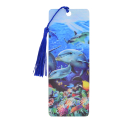 3D Dolphin Bookmark