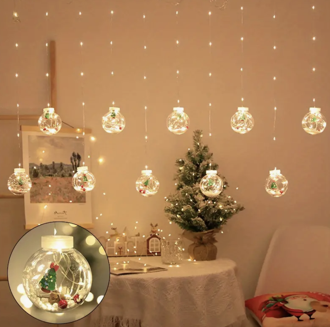 Tree Christmas Hanging Lights