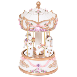 Musical Cream Carousel Large
