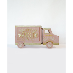 North Pole Post Truck Pink