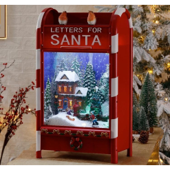 Letters to Santa Mailbox Snowing