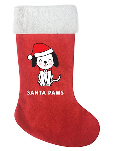 Santa Paw Stocking