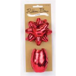 Ribbon Bow Star Egg Red