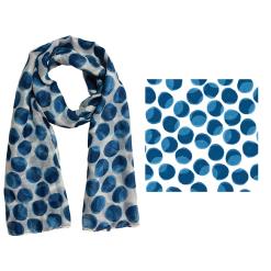 Scarf FM Watercolour Spots