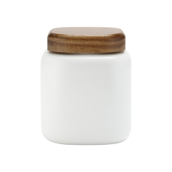 Essentials White Canister