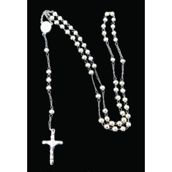 Rosary Beads Silver Beads