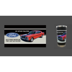 XY GTHO Falcon Red Stainless Steel Tumbler 20 Oz