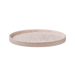 Livvi Terrazzo Round Serving Tray 36cm Blush Gift Boxed