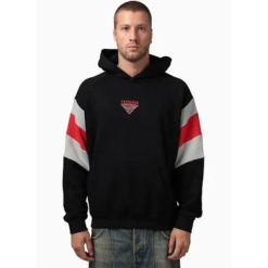 Unisex Box Fit Fleece Hoodie Essendon Bombers