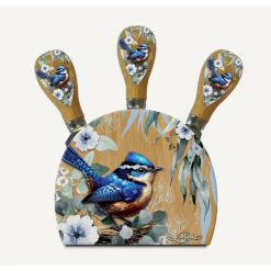 Magnetic Cheese knife Block. Cheeky Wrens.
