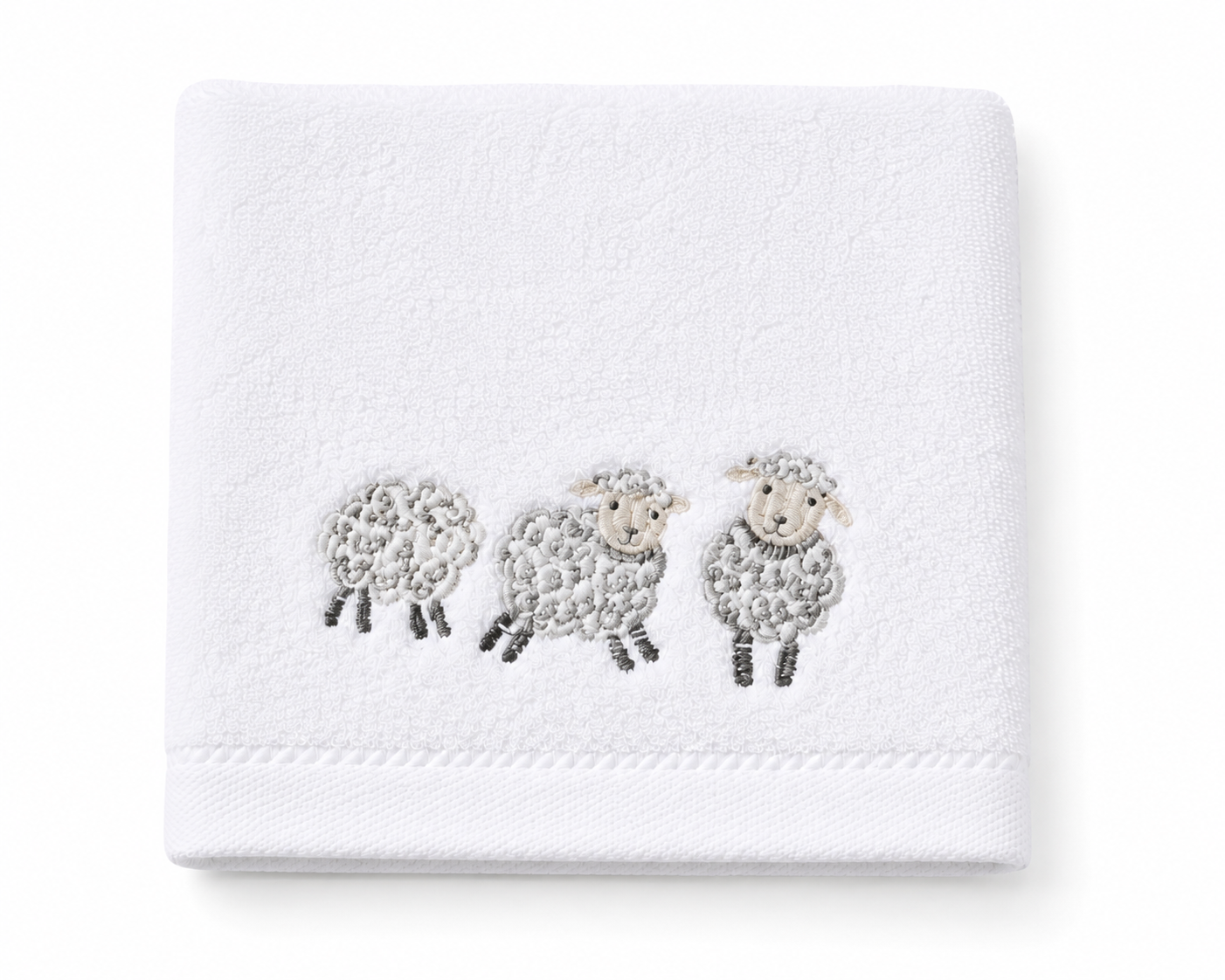 Jiggle & Giggle Sheep Family Face Washer
