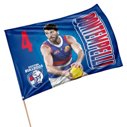 Western Bulldogs Game Day Flag Bontempelli