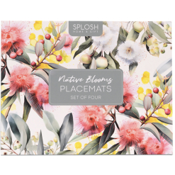 Native Blooms Placemats Set Of 4
