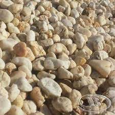 Cream Pebbles 20mm