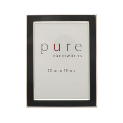 Castran Black Silver Frame 15 X 10 Small
