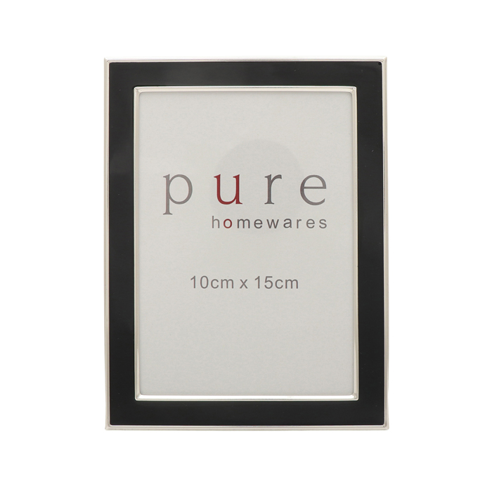 Castran Black Silver Frame 15 X 10 Small
