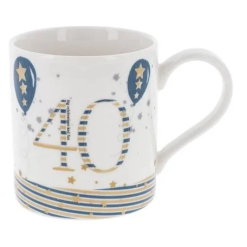 Rush Birthday Mens 40th Mug