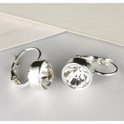 Earings Silver & With Crystal