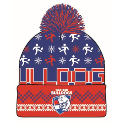 Adult Ugly Beanie Bulldogs