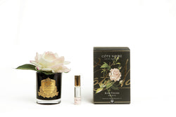 Perfumed Natural Touch Single Rose - Black - Pink Blush