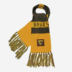 Hawthorn AFL Bar Scarf