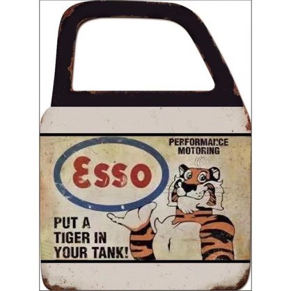 Esso Tiger In The Tank Door With Mirror