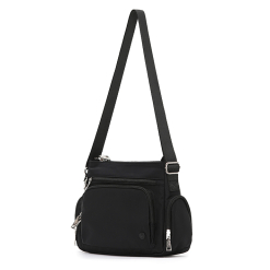 Tosca Anti - Theft Shoulder Bag - Black