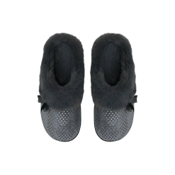 SnuggUps Women's Slide Grey Metallic