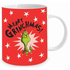 Merry Grinchmas Red Mug