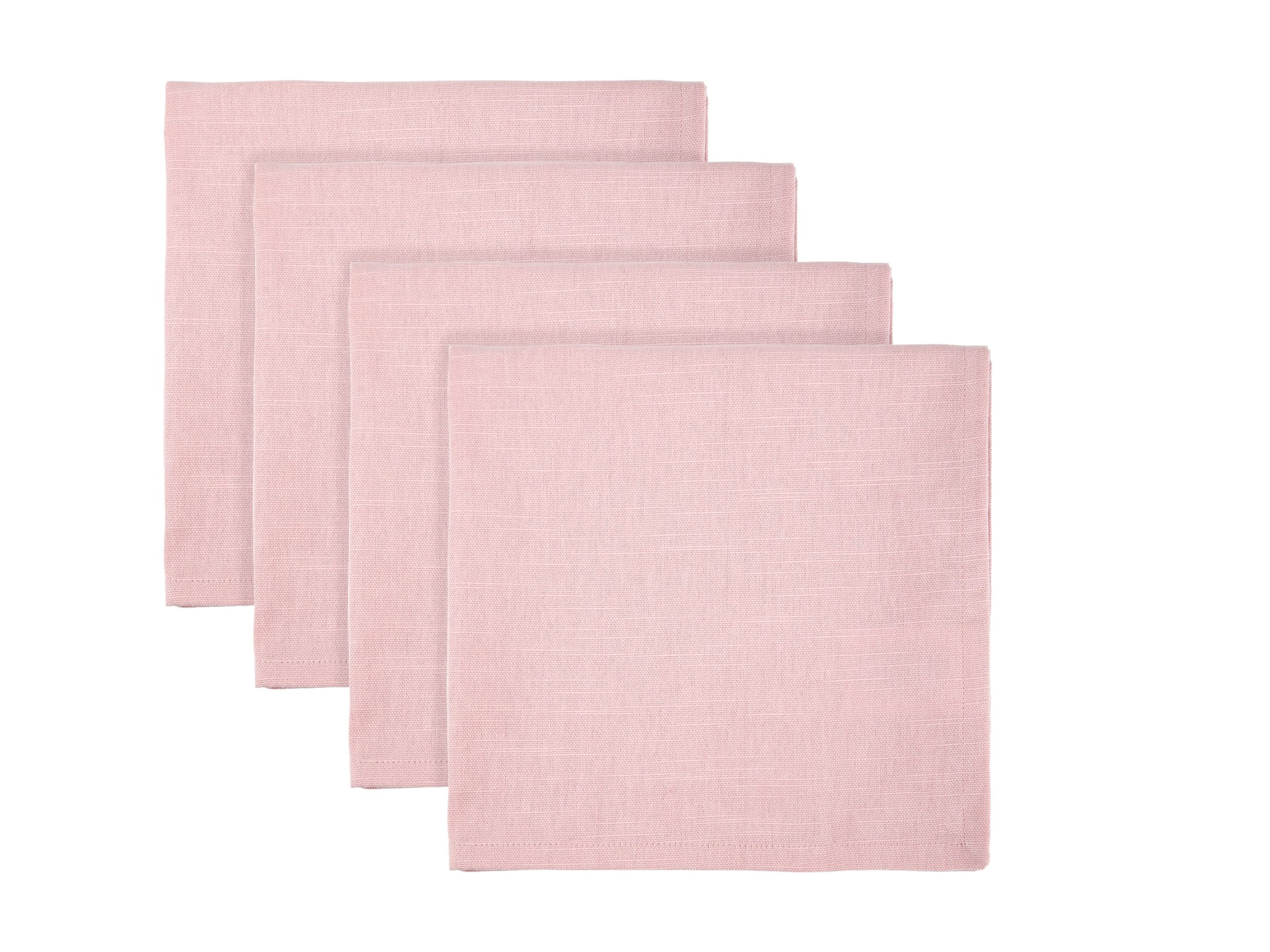 Cotton Classics Cotton Napkin Set of 4 45x45cm Rose