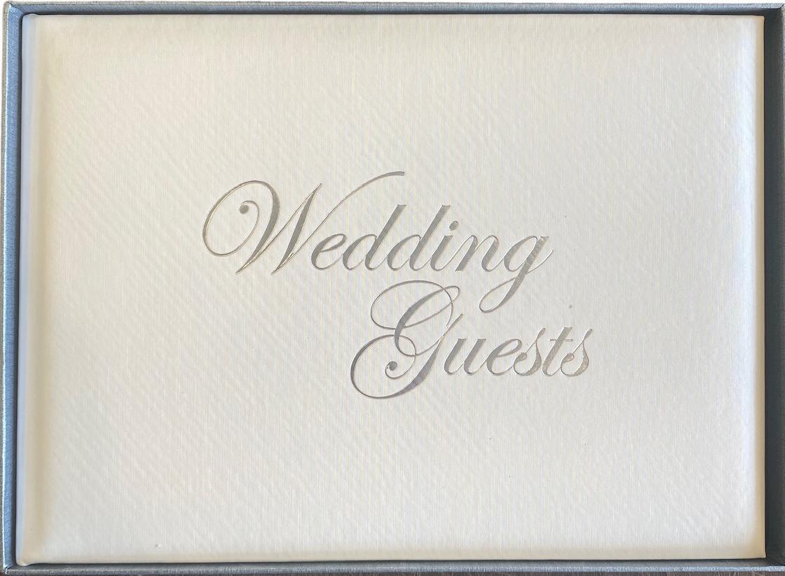 Guest Book Wedding White
