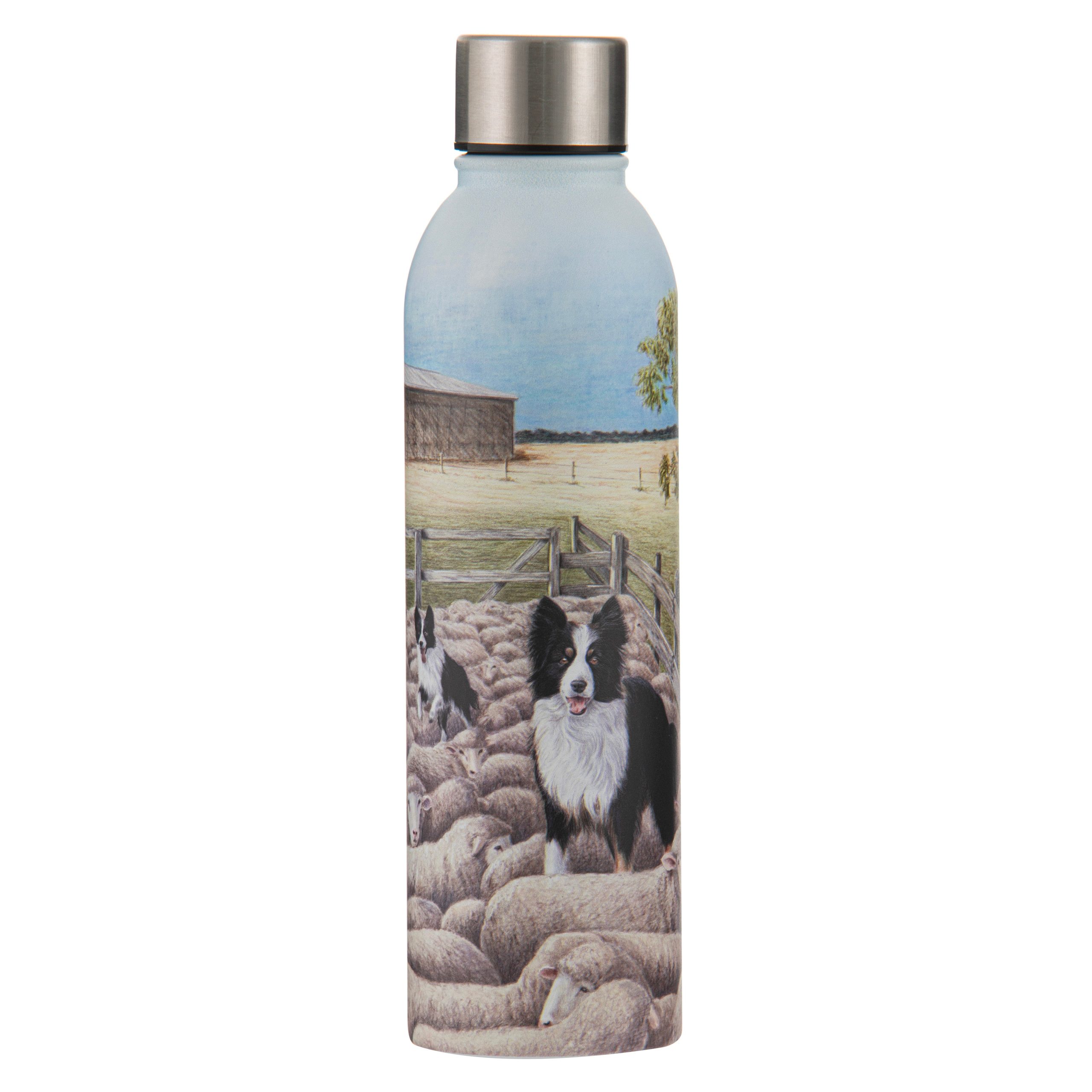 Working Dogs Sheep Yard Drink Bottle