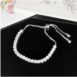 Adjustable Silver bracelet