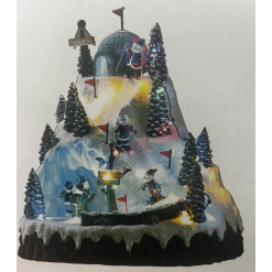 Christmas LED Ski Slope